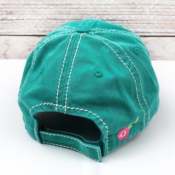 NWT "Live Life Full Bloom" Cap - Picture 3 of 3